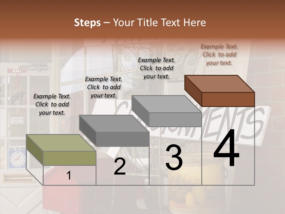 Touching Grandmother Senior PowerPoint Template