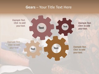 Helping Hand Hand Old PowerPoint Template