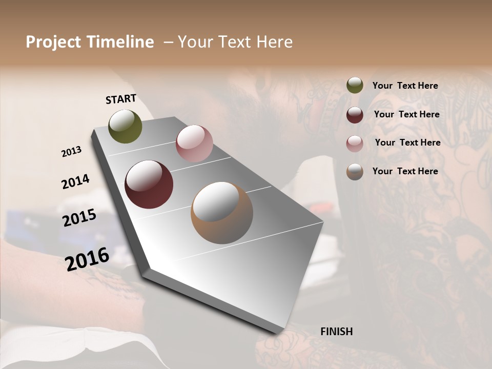 Helping Hand Hand Old PowerPoint Template