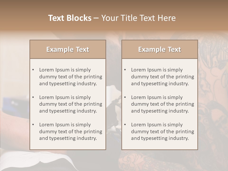 Helping Hand Hand Old PowerPoint Template