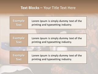 Helping Hand Hand Old PowerPoint Template