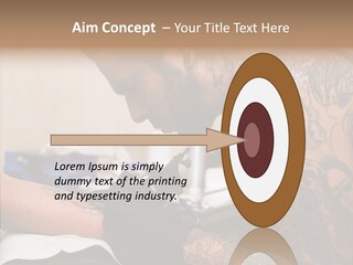 Helping Hand Hand Old PowerPoint Template