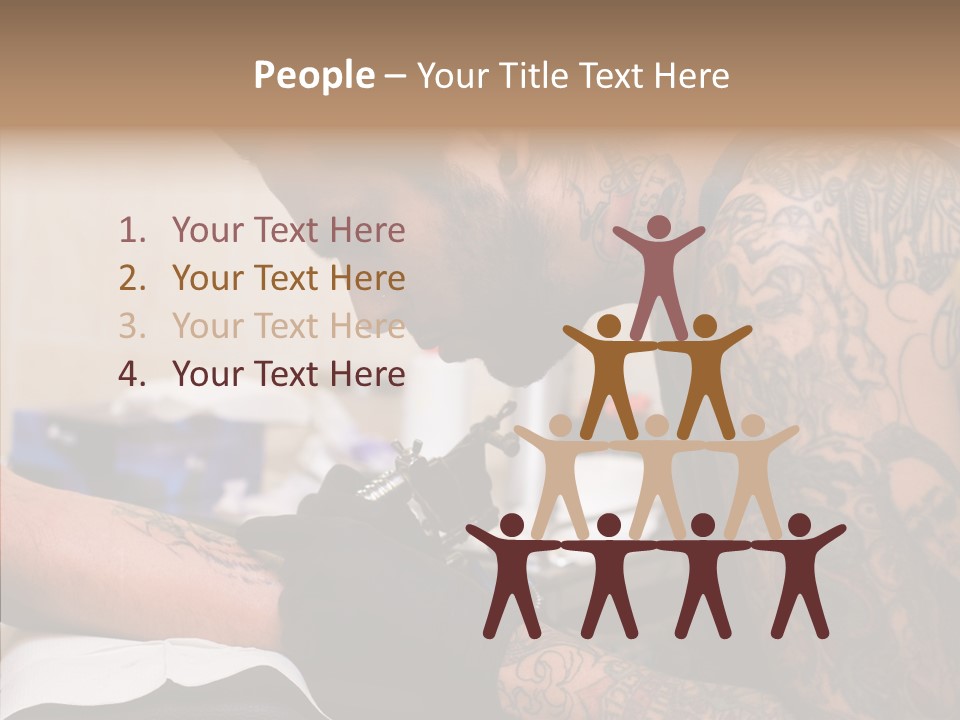 Helping Hand Hand Old PowerPoint Template
