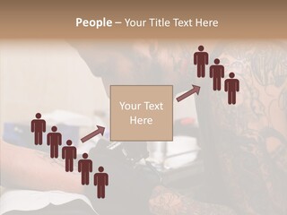 Helping Hand Hand Old PowerPoint Template