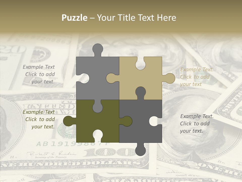 Caregiver Holding Hands Help PowerPoint Template