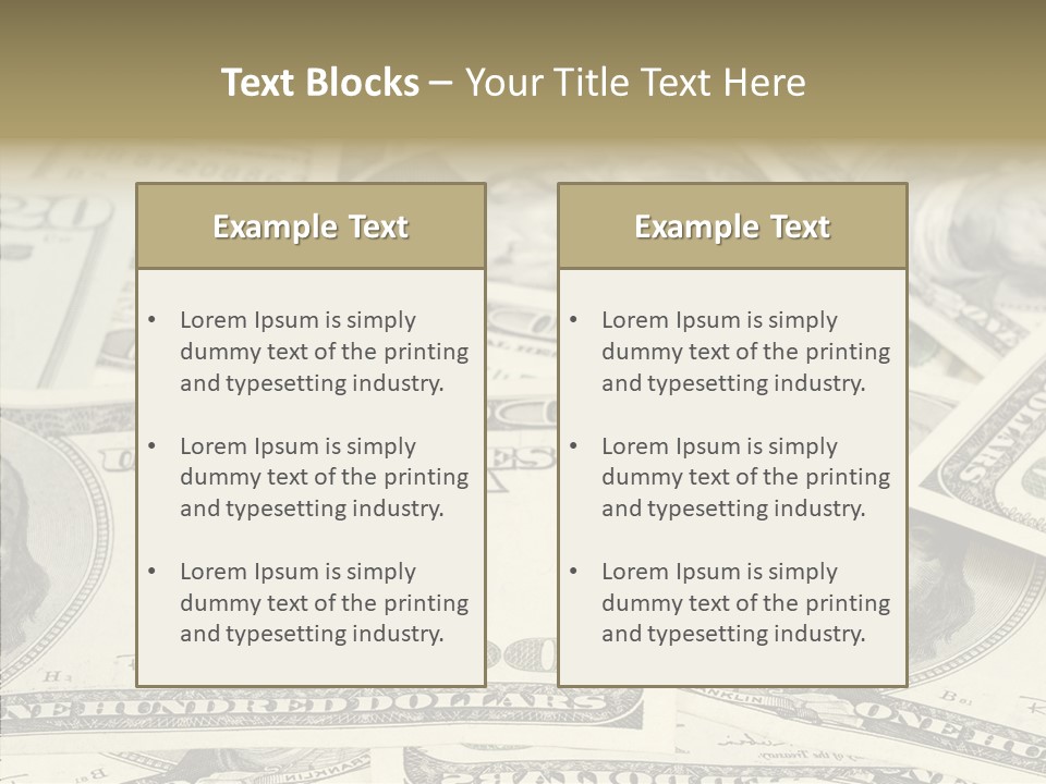 Caregiver Holding Hands Help PowerPoint Template