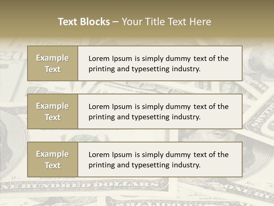 Caregiver Holding Hands Help PowerPoint Template