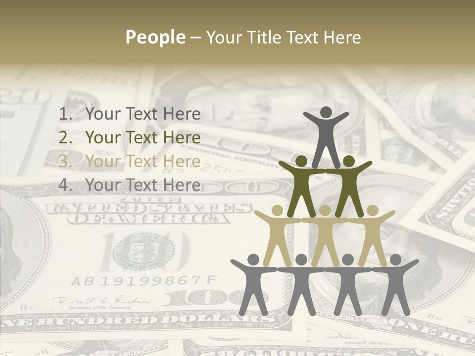 Caregiver Holding Hands Help PowerPoint Template