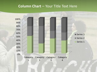 Female Finger Close Up PowerPoint Template