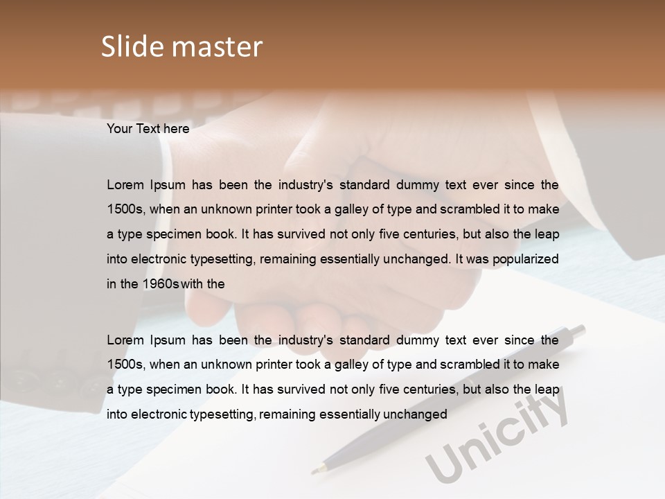 Elderly Sharing Help PowerPoint Template