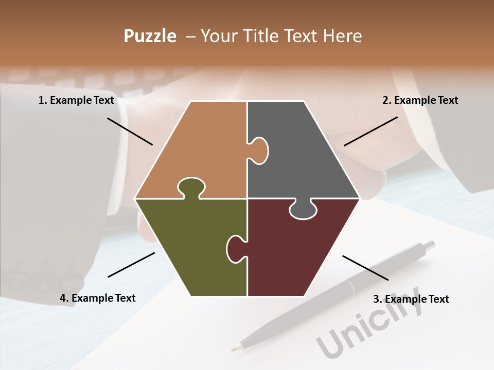 Elderly Sharing Help PowerPoint Template