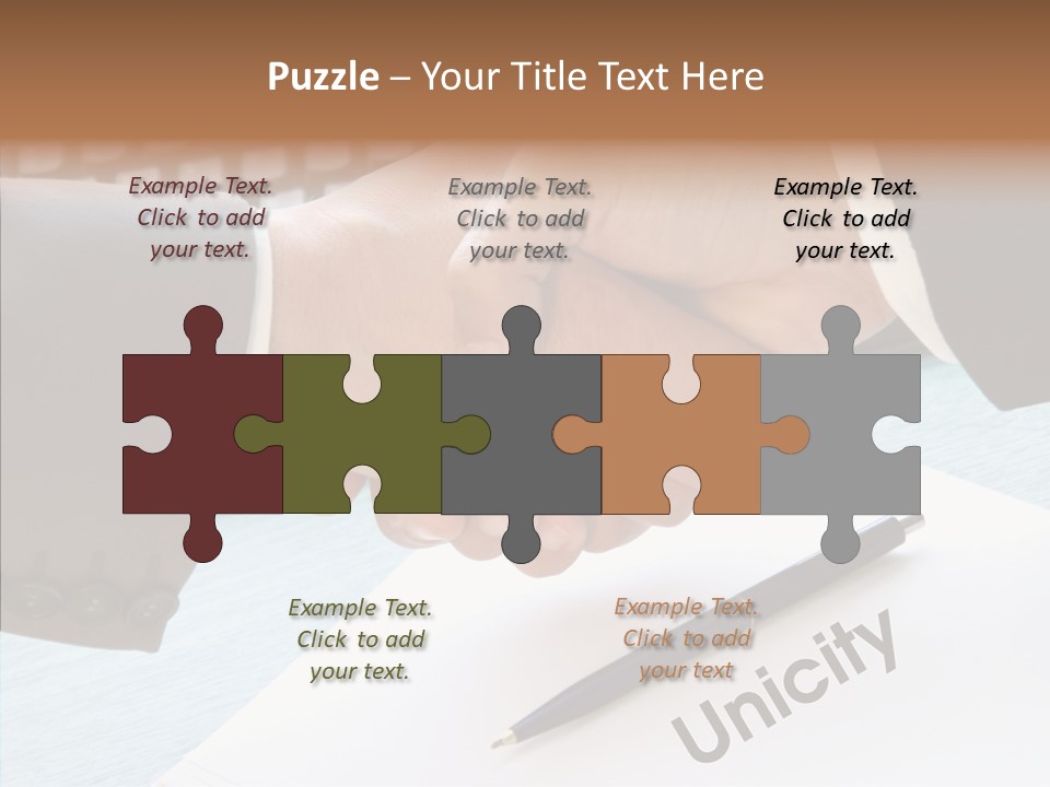 Elderly Sharing Help PowerPoint Template