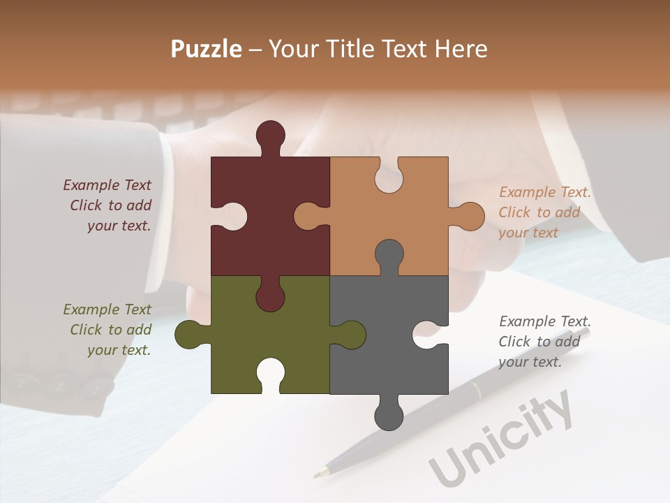 Elderly Sharing Help PowerPoint Template