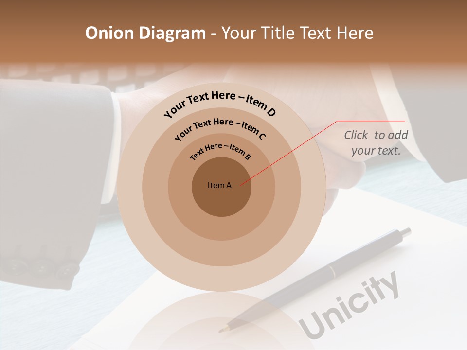 Elderly Sharing Help PowerPoint Template