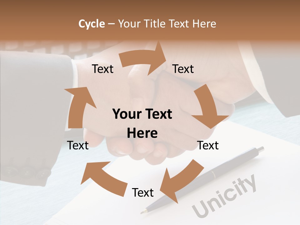 Elderly Sharing Help PowerPoint Template