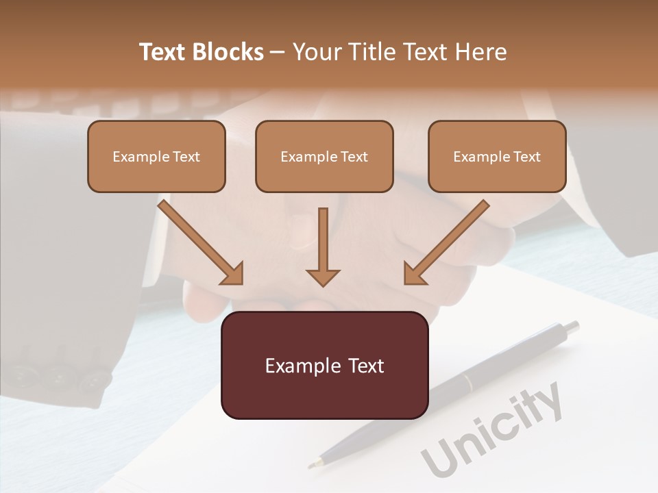 Elderly Sharing Help PowerPoint Template