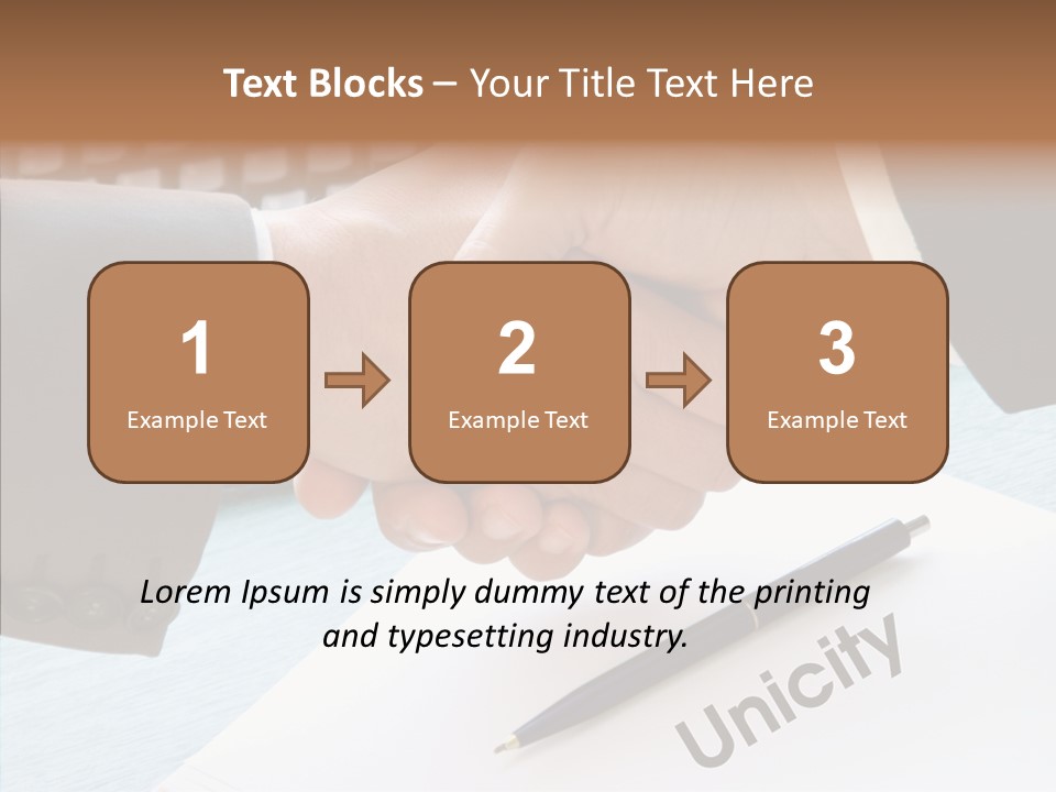 Elderly Sharing Help PowerPoint Template