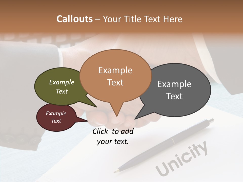 Elderly Sharing Help PowerPoint Template