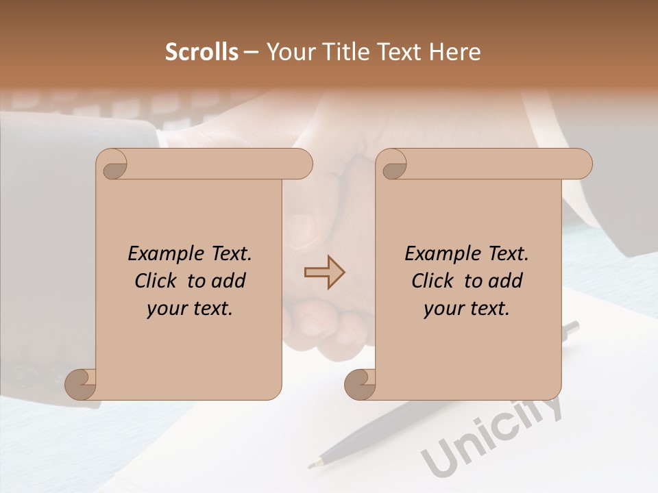 Elderly Sharing Help PowerPoint Template