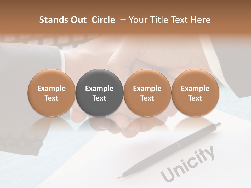 Elderly Sharing Help PowerPoint Template