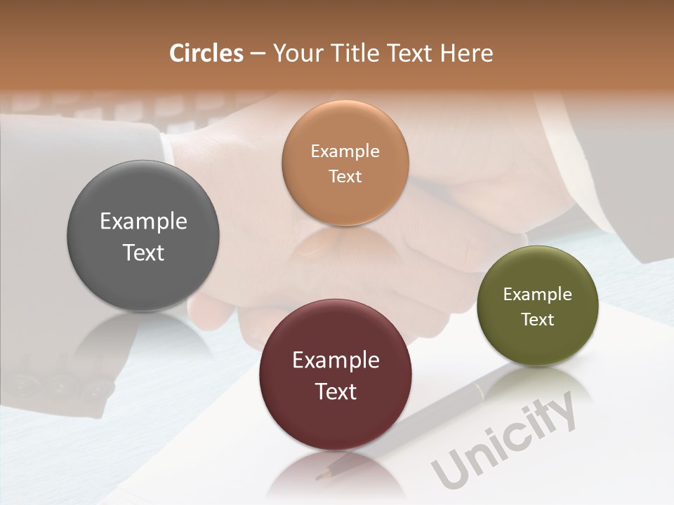 Elderly Sharing Help PowerPoint Template