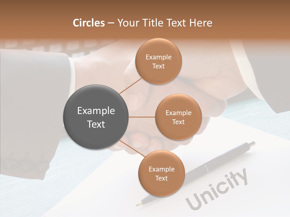 Elderly Sharing Help PowerPoint Template