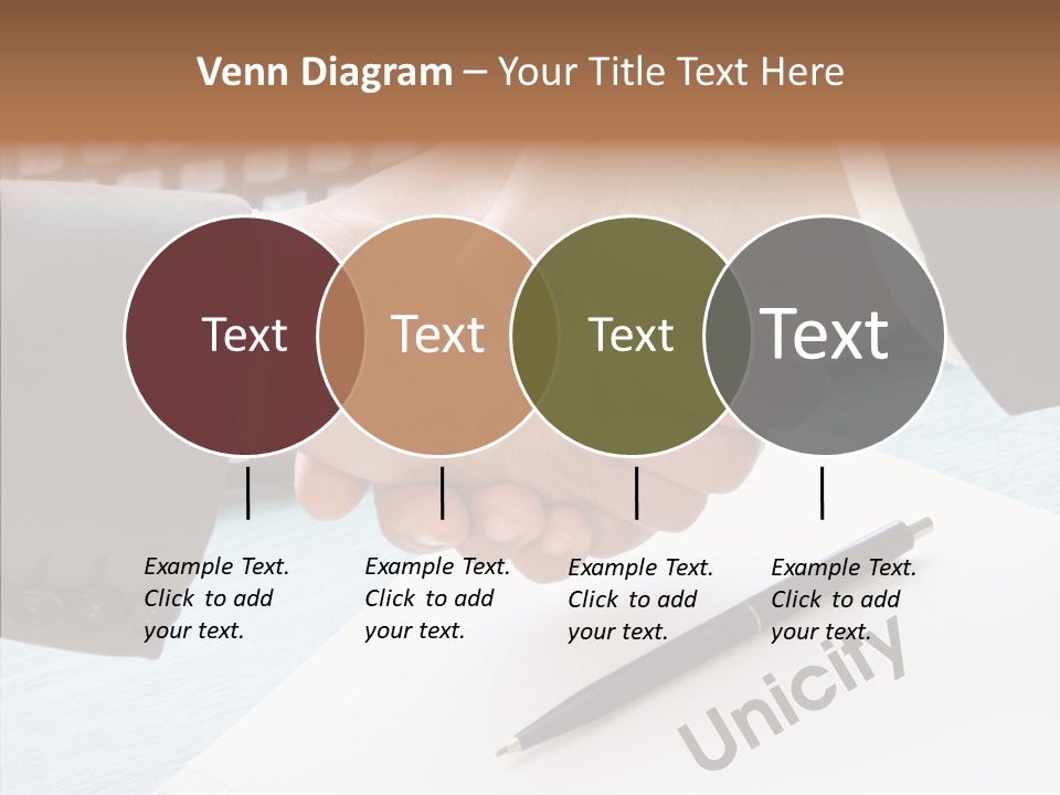 Elderly Sharing Help PowerPoint Template
