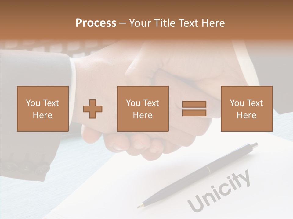 Elderly Sharing Help PowerPoint Template