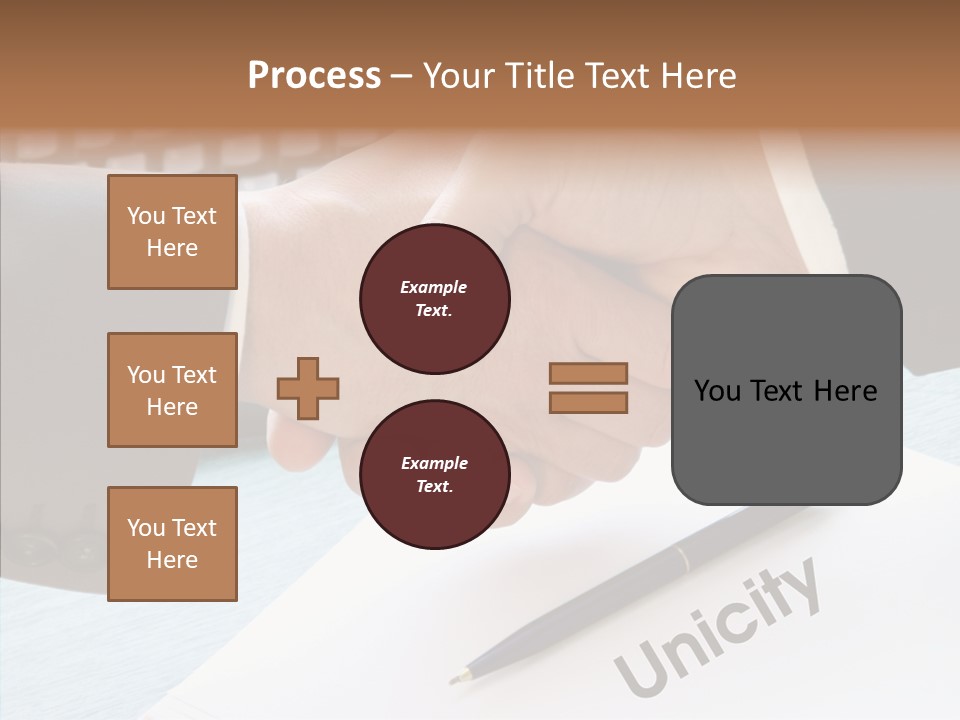 Elderly Sharing Help PowerPoint Template