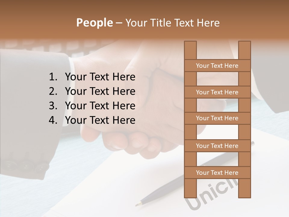 Elderly Sharing Help PowerPoint Template