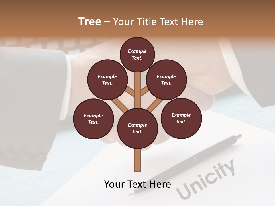 Elderly Sharing Help PowerPoint Template