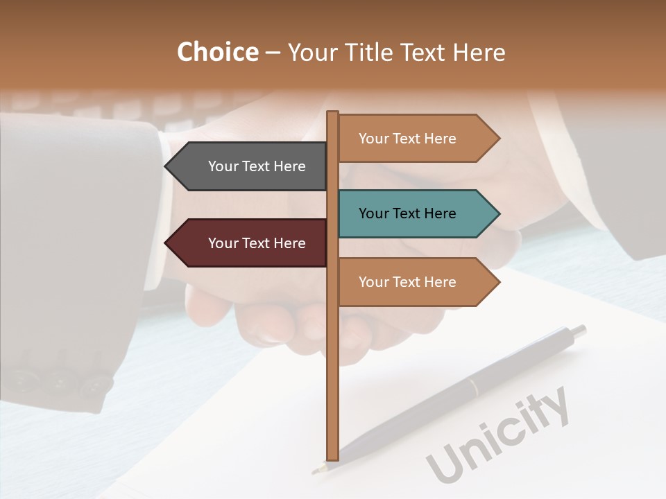 Elderly Sharing Help PowerPoint Template