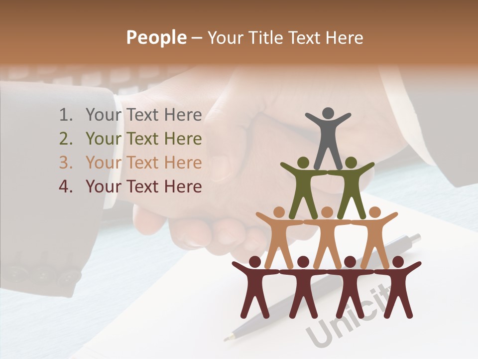 Elderly Sharing Help PowerPoint Template