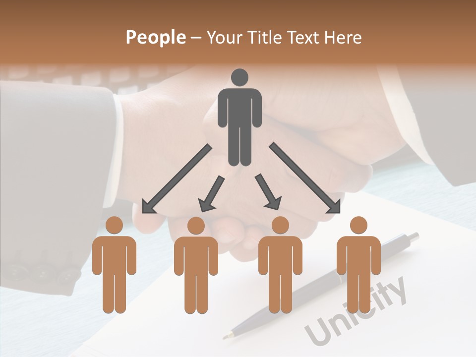 Elderly Sharing Help PowerPoint Template