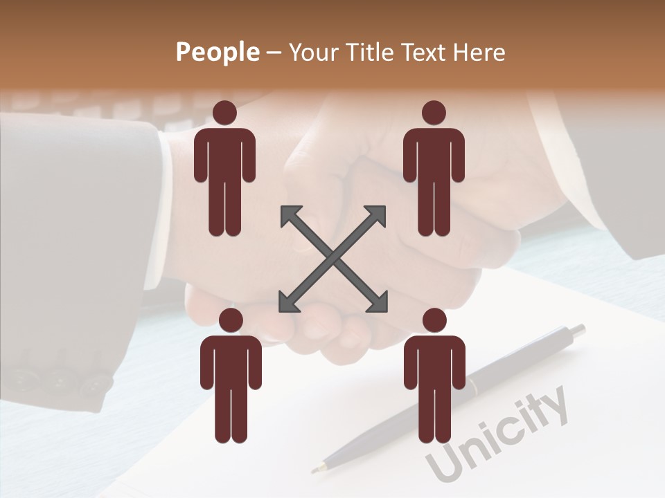 Elderly Sharing Help PowerPoint Template