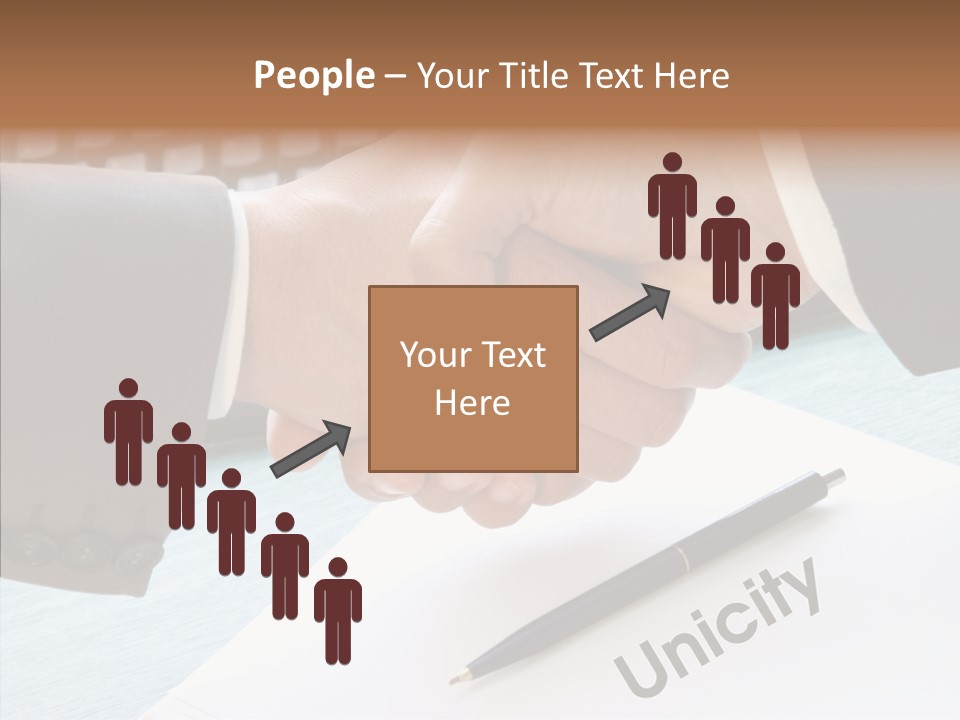 Elderly Sharing Help PowerPoint Template