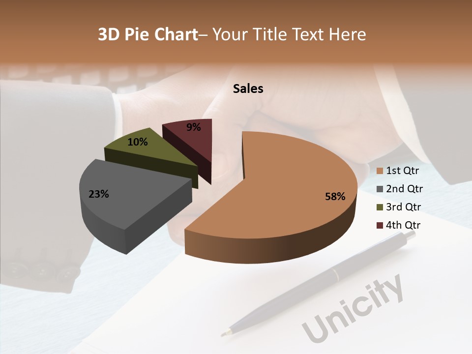 Elderly Sharing Help PowerPoint Template
