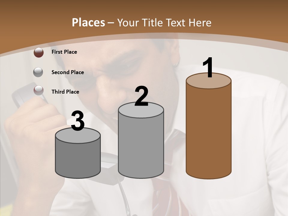 Elderly Women Hold PowerPoint Template