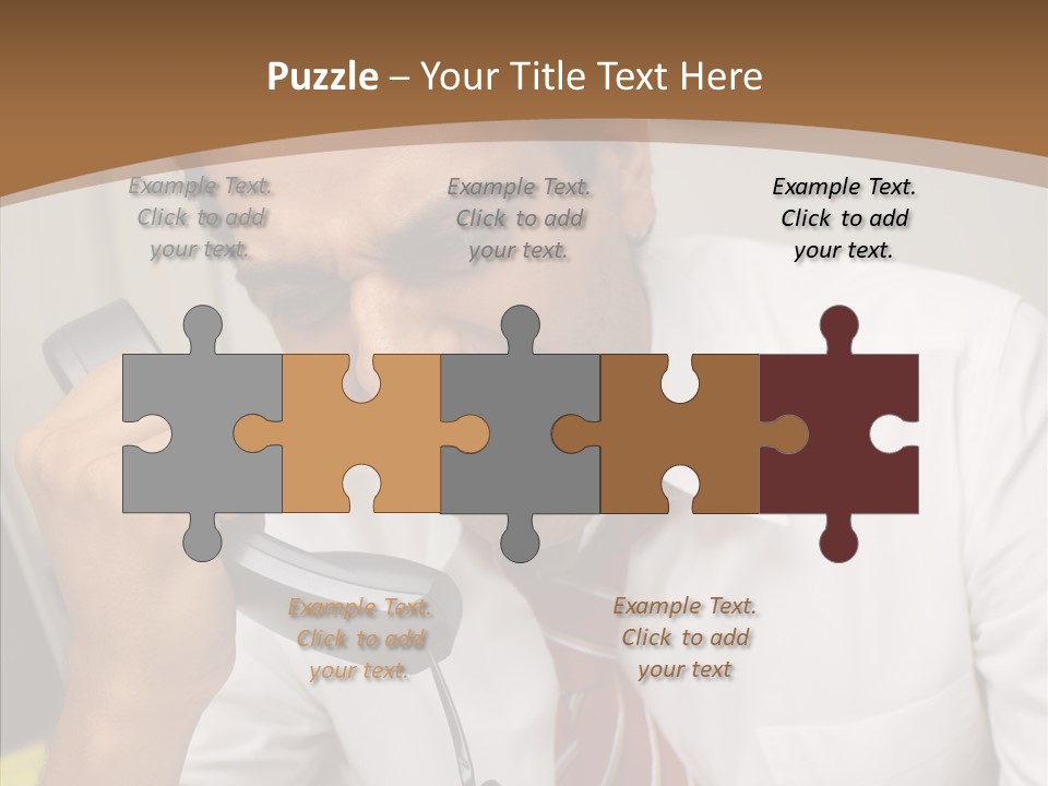 Elderly Women Hold PowerPoint Template