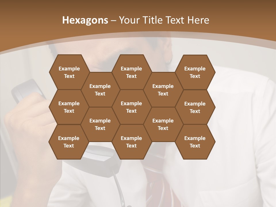 Elderly Women Hold PowerPoint Template