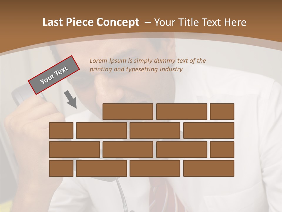 Elderly Women Hold PowerPoint Template