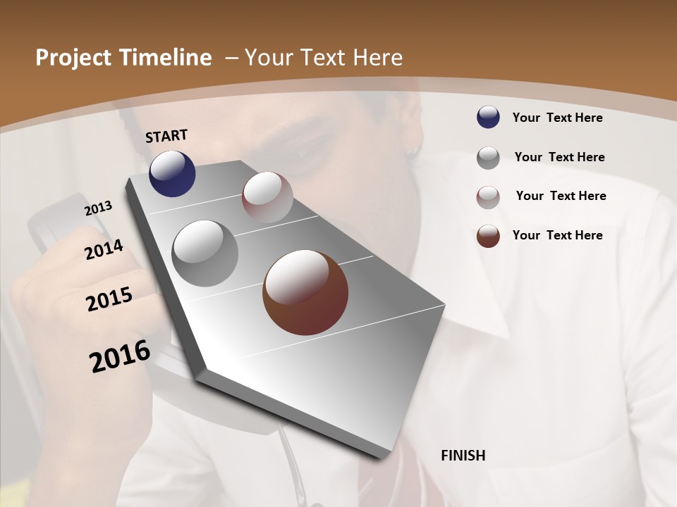 Elderly Women Hold PowerPoint Template