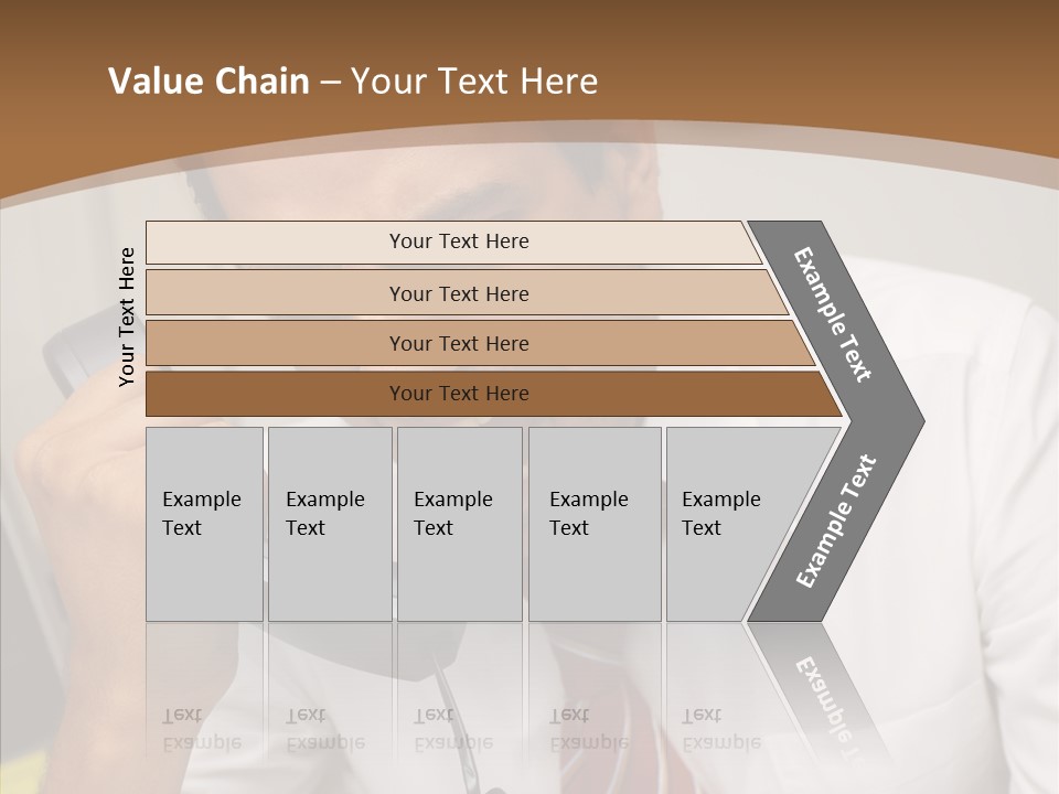 Elderly Women Hold PowerPoint Template