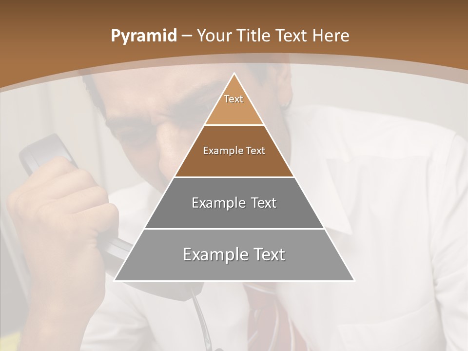 Elderly Women Hold PowerPoint Template