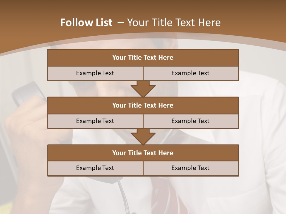 Elderly Women Hold PowerPoint Template