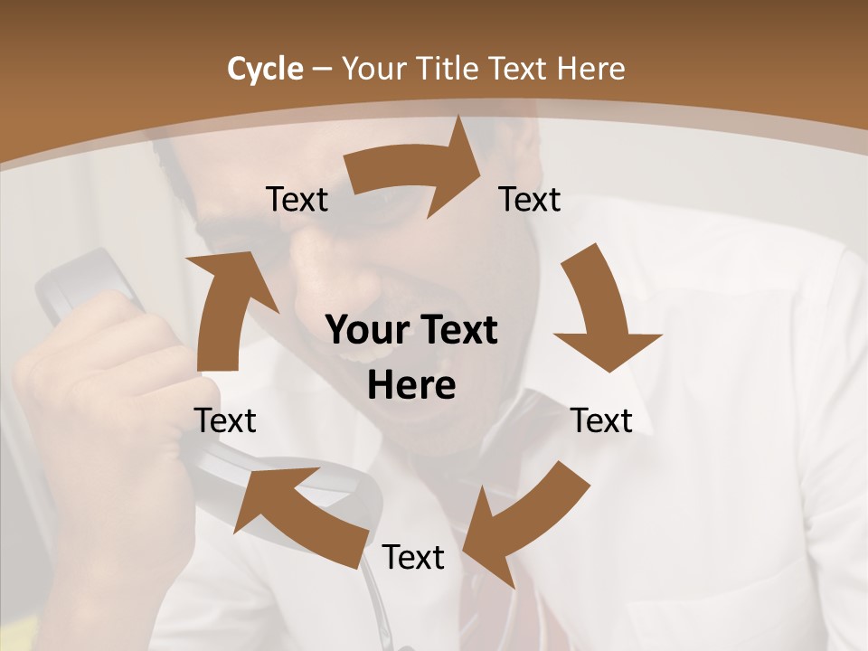 Elderly Women Hold PowerPoint Template