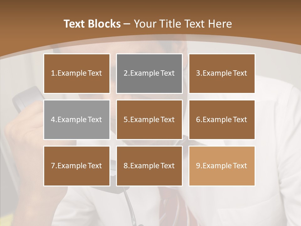 Elderly Women Hold PowerPoint Template