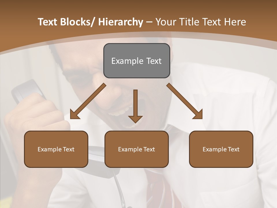 Elderly Women Hold PowerPoint Template