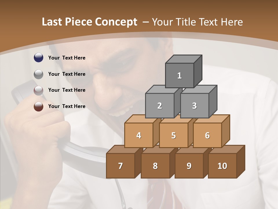 Elderly Women Hold PowerPoint Template