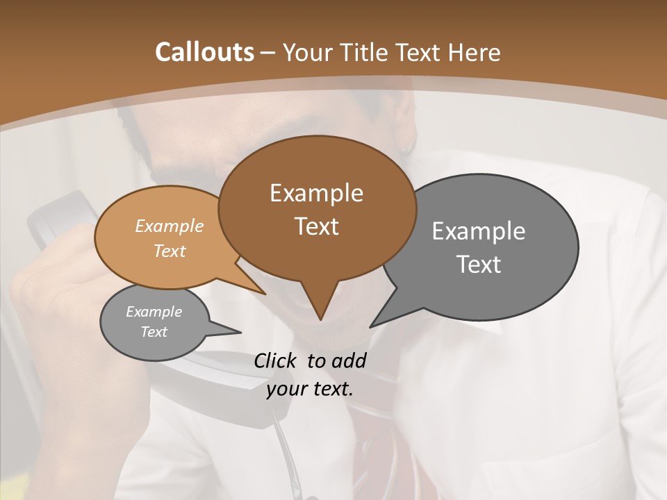 Elderly Women Hold PowerPoint Template